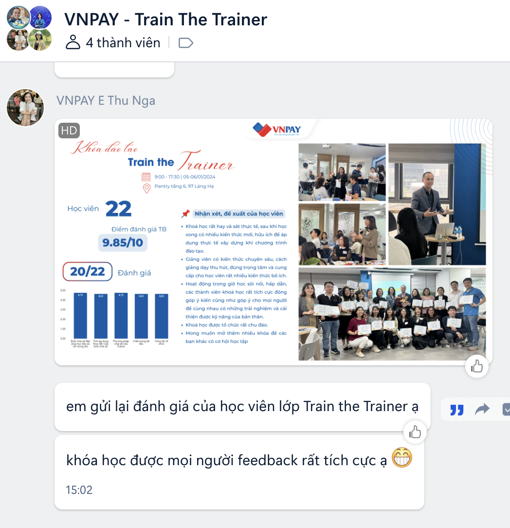 Đàm Thế Ngọc Train The Trainer VNPAY