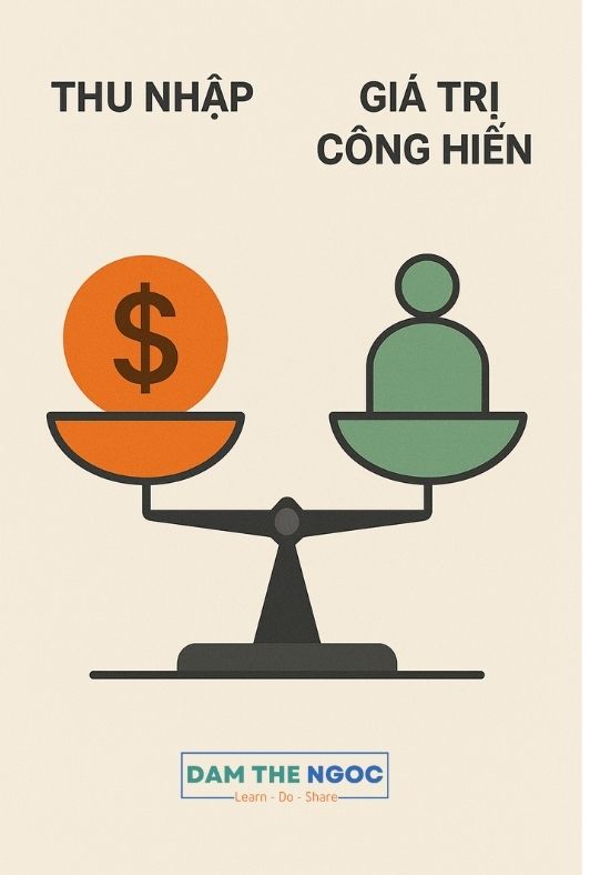 Đàm Thế Ngọc - Giữ chân nhân tài - Cân bằng bằng giữa thu nhập và giá trị cống hiến